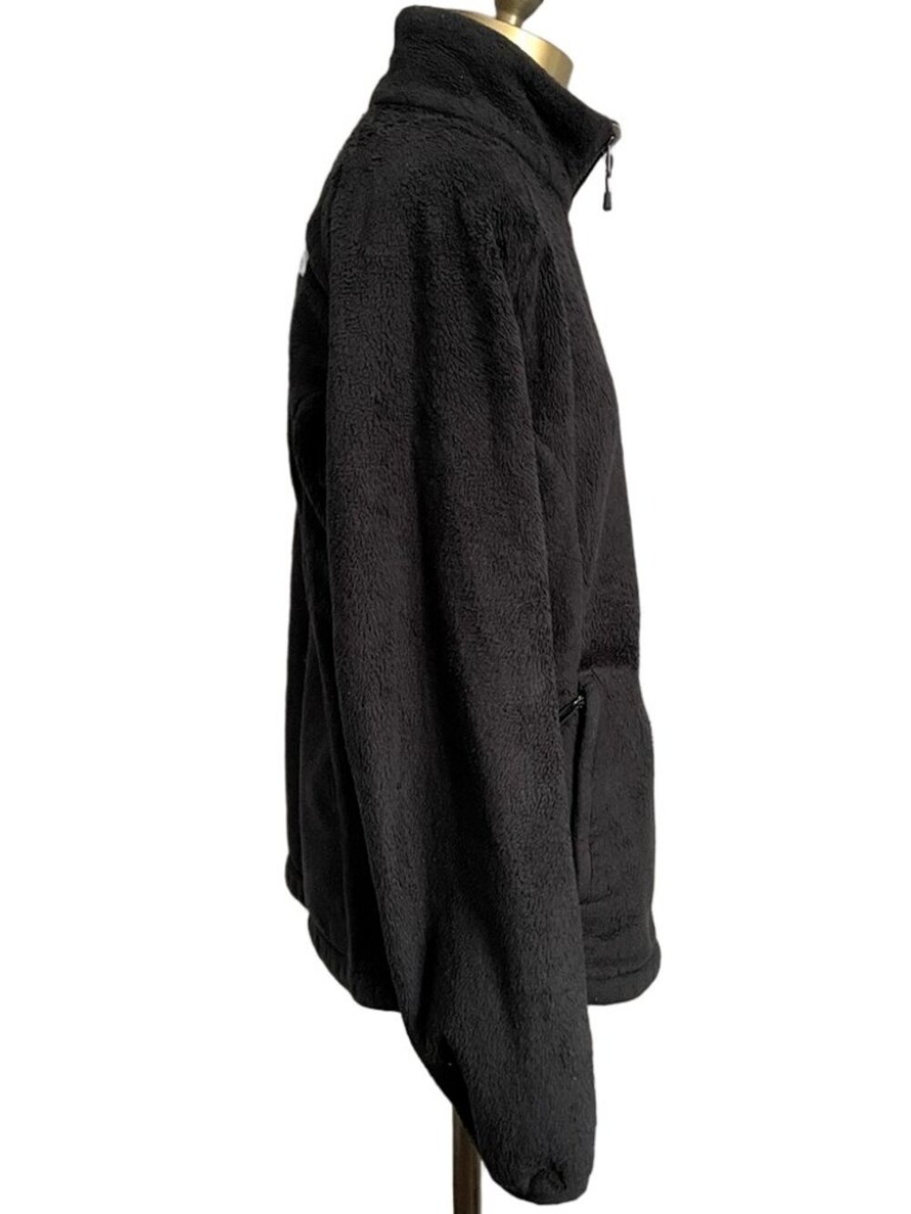 The North Face Black Osito Full Zip Fleece Jacket - Large - Picture 6 of 13